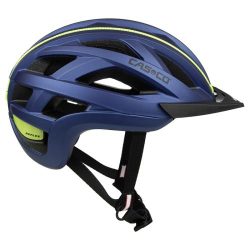 Casco CUDA2 Velohelm - dunkelblau, neongelb