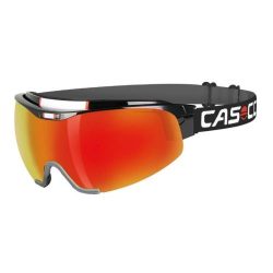 Einzelstück Casco Skibrille Spirit Carbonic - Schwarz-Rot