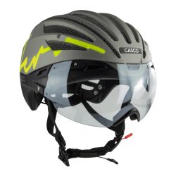 Casco SPEEDairo Aero Firefly Velohelm - silber schwarz