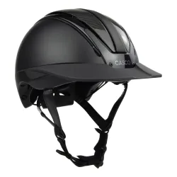 Casco DUELL one Carbon Reithelm - black