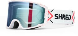 SHRED. CODIFY SNOW GOGGLES - bigshow white/rust - CBL 2.0 ice mirror
