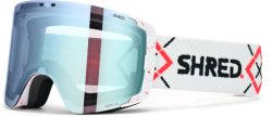 SHRED. GRATIFY SNOW GOGGLES - bigshow white/rust - CBL 2.0 ice mirror