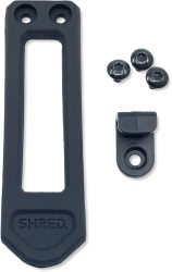 SHRED. BASHER GOGGLE CLIP KIT GEN-2 HELMET ACCESSORIES - black