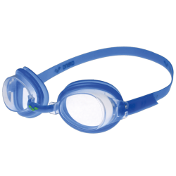 Arena Jr Bubble 3 Schwimmbrille blau, Harte GläserUnverspiegelte Gläser