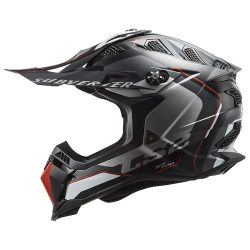 LS2 MX700 Subverter Evo 2 Arched Helmet - silver titanium