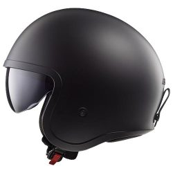 LS2 OF599 Spitfire 2 Solid Helmet - matt black