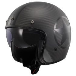 LS2 OF601 Bob C Star Helmet - matt carbon