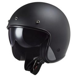 LS2 OF601 Bob Solid Helmet - matt black