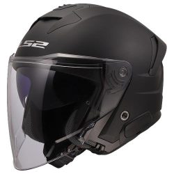 LS2 OF618 Verso 2 Solid Helmet - matt black