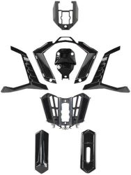 LS2 Air Vent Chin MX701 - black gloss