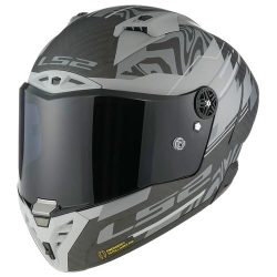 LS2 FF805 Thunder C GP Polar Helmet - polar matt black