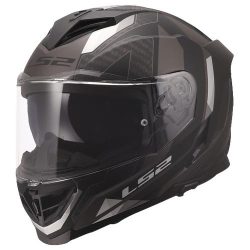 LS2 FF818 Storm 3 Sporty Helmet - matt black grey