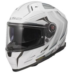 LS2 FF811 Vector 2 Alizer Helmet - matt white silver