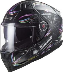 LS2 FF811 Vector 2 Tropical Helmet - black gloss