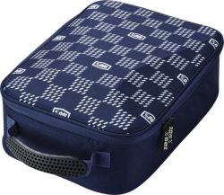 100% Louis Goggle Case Navy/Grey - OS
