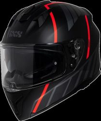 iXS Integralhelm iXS217 2.0 - matt schwarz-rot