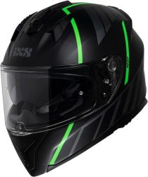 iXS Integralhelm iXS217 2.0 - matt schwarz-grün fluo