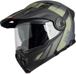 iXS Klapphelm Venture 1.0 M37 - schwarz-grau-grün