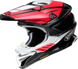 SHOEI Motocrosshelm VFX-WR 06 JAMMER TC-1 - rot-weiss-schwarz