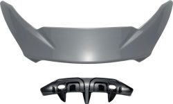 SHOEI Vent. Auslass hinten - b. grau
