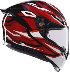 AGV Integralhelm K-1 S Lion - schwarz-rot