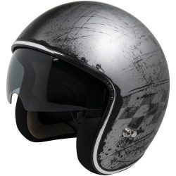iXS 77 2.5 Jethelm - silber matt-schwarz