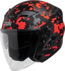 iXS 99 2.0 Jethelm - schwarz matt-rot