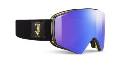 Julbo Skibrille Razor Edge - schwarz / gelb, reactiv 1-3 glare control, zinnoberrot