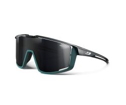 Julbo Sportbrille Fury - schwarz durchscheinend glänzend / grün matt, hell