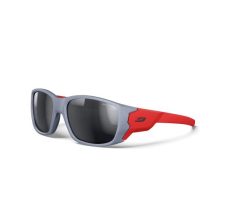 Julbo Kinder Sonnenbrille Stronger - dunkelgrau / rot, rauchgrau