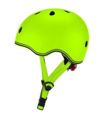 Globber Kinderhelm Evo Lights - lime grün