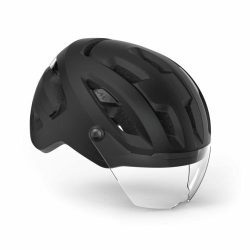Einzelstück Met Velohelm Intercity MIPS - Black, Matt Glossy