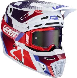 Leatt Helmet Kit Moto 8.5 V25 - rot-weiss-blau