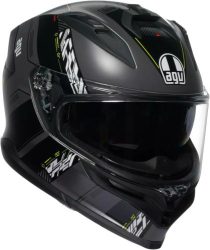AGV Integralhelm K7 Kyber matt - grau-gelb