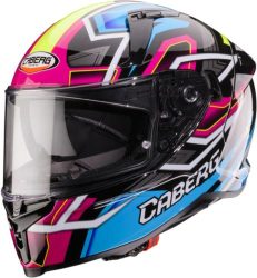 Caberg Integralhelm Avalon X - Brama schwarz-gelb-fuchsia-blau