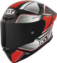 KYT Integralhelm TT-Revo Tourist - schwarz-rot-silber