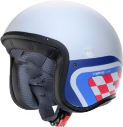 Caberg Jethelm Freeride X Daytona matt - weiss-blau-rot