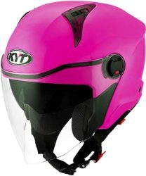 KYT Jethelm D-City - fluo pink
