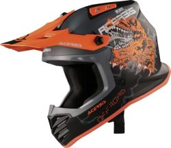 Acerbis Motocrosshelm PROFILE Junior - schwarz-orange