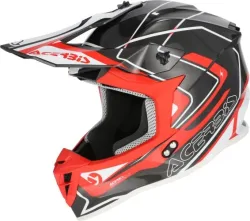 Acerbis Offroadhelm Linear 22-06 - grau-rot