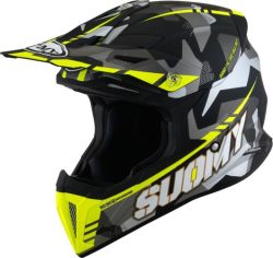 Suomy Offroadhelm X-Wing Camouflager - schwarz matt-gelb