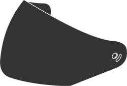 Tucano Urbano Visier dunkel El'Mettin 6.0 - schwarz-transparent