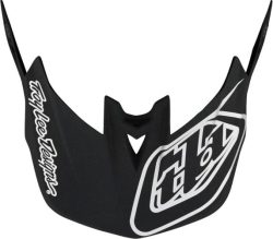Troy Lee Designs D4 Visor - Stealth Black