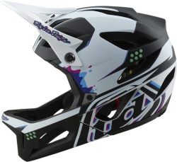 Troy Lee Designs Stage Helmet W/MIPS - Trooper weiss