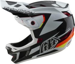 Troy Lee Designs D4 Carbon Helmet W/MIPS - Optic schwarz