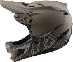 Troy Lee Designs D4 Composite Helmet W/MIPS - Stealth braun