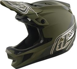 Troy Lee Designs D4 Polyacrylite Helmet W/Mips - Shadow green