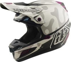 Troy Lee Designs SE5 ECE Composite Helmet - Myth beige-yellow