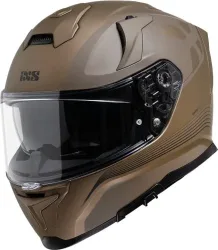 Einzelstück iXS Rapid 2.0 Graphic Integralhelm - braun matt-grau - Ohne Schachtel