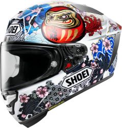 SHOEI Integralhelm X-Spirit Pro Marquez Motegi 5 L TC-6 - weiss-blau-rot